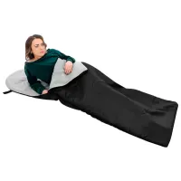 Sac de dormit Enero Camp Quest Polyester/ Black photo 3