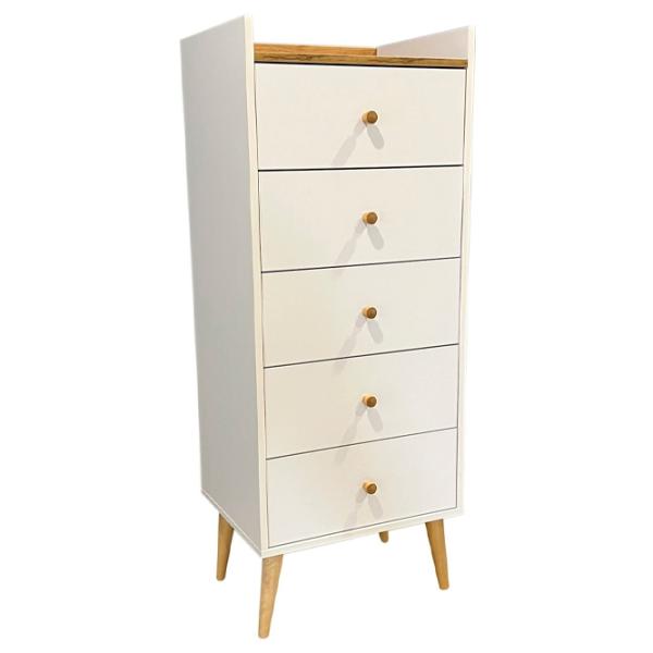 Комод Mobicasa 5 Asgard 127 x 50 x 40см/ ДСП/ Белый photo 1 Комод Mobicasa 5 Asgard 127 x 50 x 40см/ ДСП/ Белый photo 1