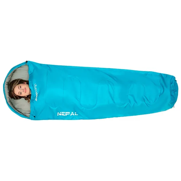 Спальный мешок Enero Camp Nepal Tourist 210 Polyester/ Blue photo 5