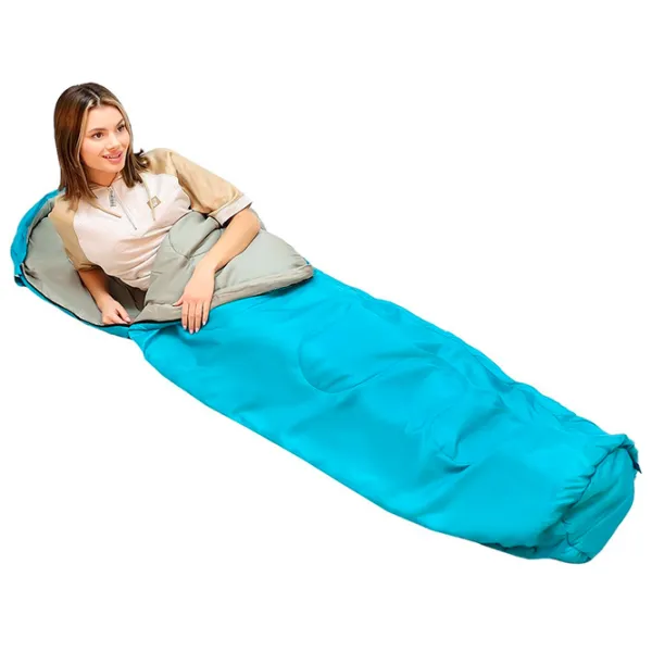 Спальный мешок Enero Camp Nepal Tourist 210 Polyester/ Blue photo 7