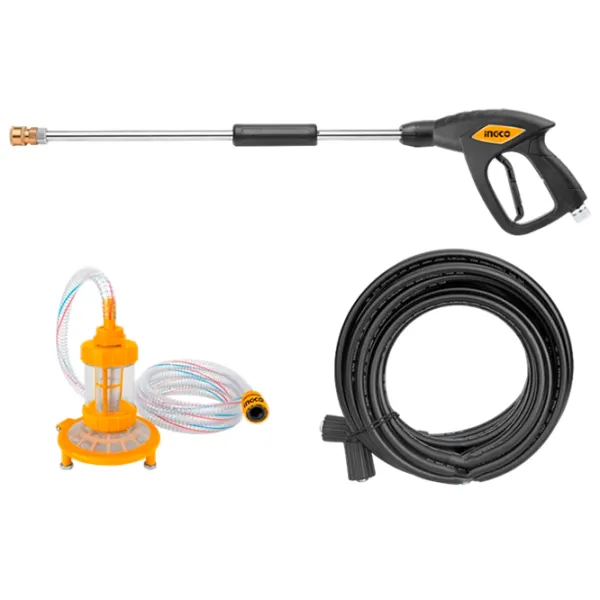 Maşină de curăţat cu presiune INGCO HPWR30018 2400 W/ Yellow photo 2