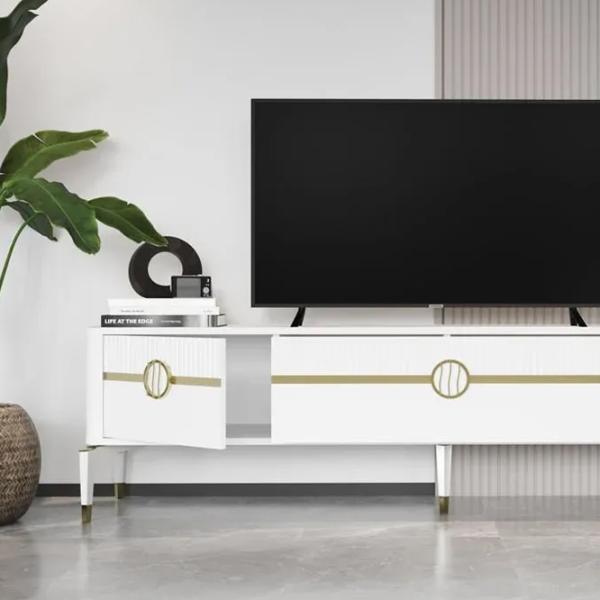 Comodă TV Moda Life Gold bella 55 x 200 x 44.5/ PAL photo 2