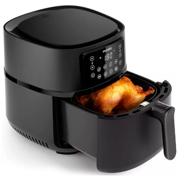 Friteuză-cuptor Philips HD9285/ 93 2000 W/ Black photo 3
