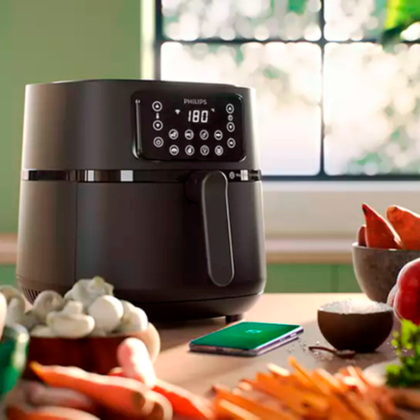 Friteuză-cuptor Philips HD9285/ 93 2000 W/ Black photo 4