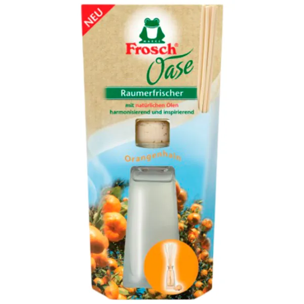 Aromatizator pentru casă Frosch Oase Orangenhain/ 90 ml photo 1