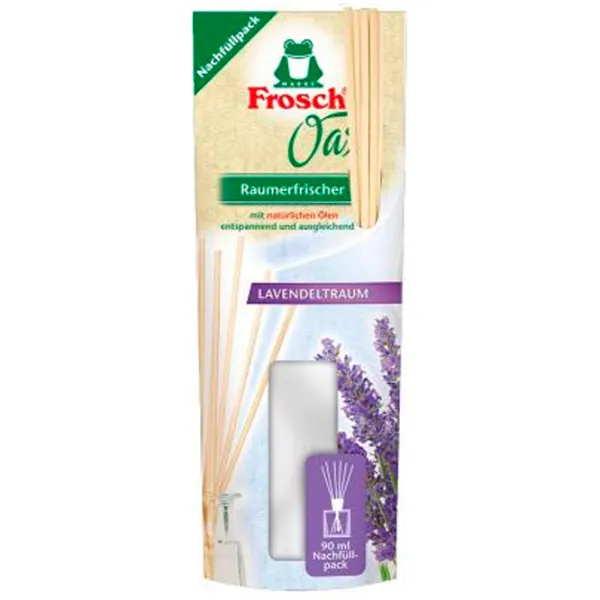 Aromatizator pentru casă Frosch Oase Lavender/ 90 ml photo 1 Aromatizator pentru casă Frosch Oase Lavender/ 90 ml photo 1