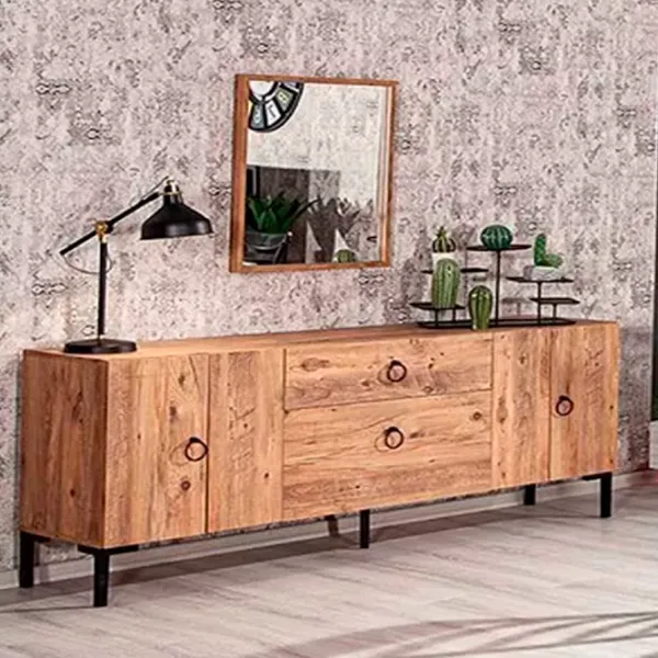 Комод Modalife Nero 75 x 180 x 40см / ДСП / Коричневый  photo 3