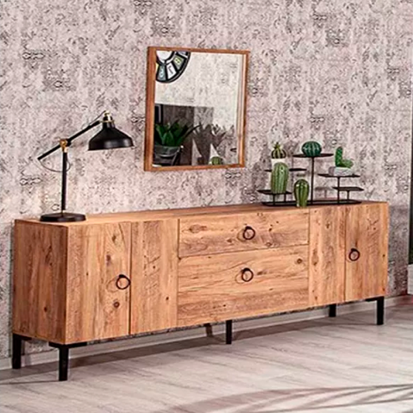 Комод Modalife Nero 75 x 180 x 40см / ДСП / Коричневый  photo 3