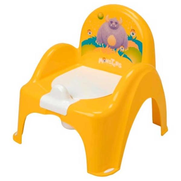 Горшок Tega Baby Monters MN-007-124 Унисекс/ 12+ месяцев/ Желтый photo 1 Горшок Tega Baby Monters MN-007-124 Унисекс/ 12+ месяцев/ Желтый photo 1