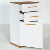 Comodă Modalife EVA 102 x 56 x 42 / Lemn / Alb photo 3