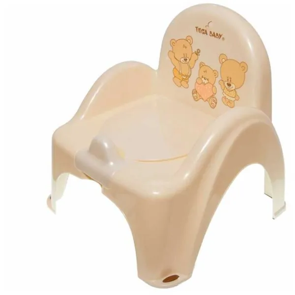 Горшок Tega Baby MS-012-119 Унисекс/ 12+ месяцев/ Бежевый photo 1 Горшок Tega Baby MS-012-119 Унисекс/ 12+ месяцев/ Бежевый photo 1