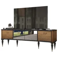 Тумба под телевизор Moda Life Cross 59 x 181.5 x 44.5см/ ЛДСП photo 3