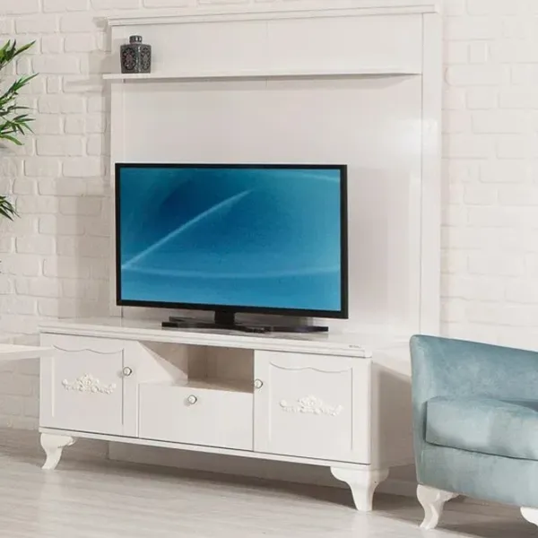 Comodă TV Moda Life Bianco 178 x 140 x 50/ PAL photo 1 Comodă TV Moda Life Bianco 178 x 140 x 50/ PAL photo 1