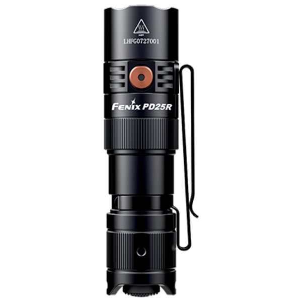 Lanternă Fenix Flashlight PD25R Black photo 3