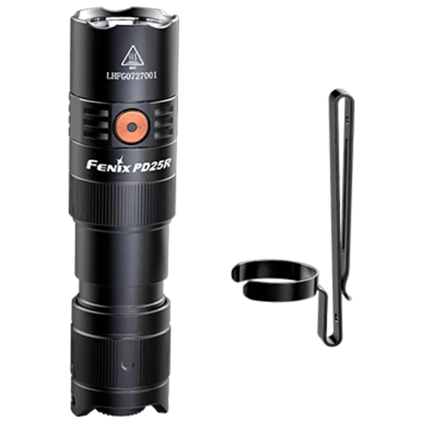 Lanternă Fenix Flashlight PD25R Black photo 4
