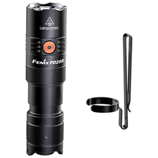 Lanternă Fenix Flashlight PD25R Black photo 4