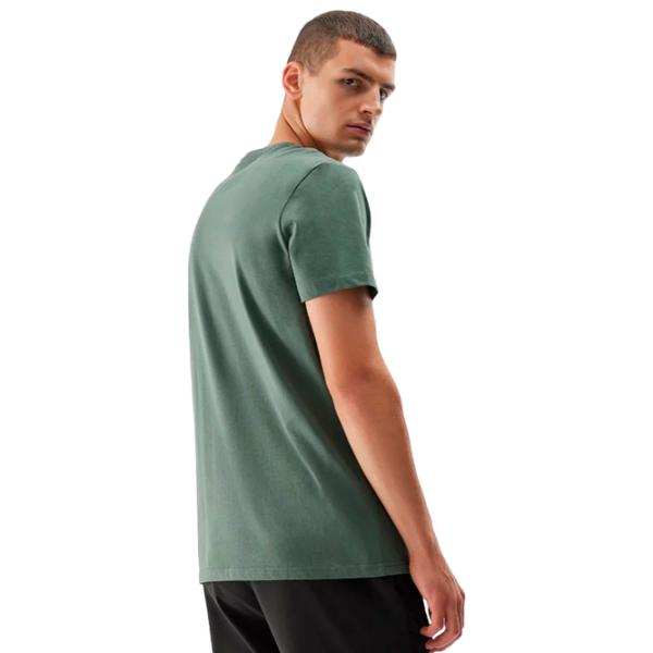 Tricou pentru bărbați 4F 4faw23ttshm0872 100% bumbac/ Green photo 2