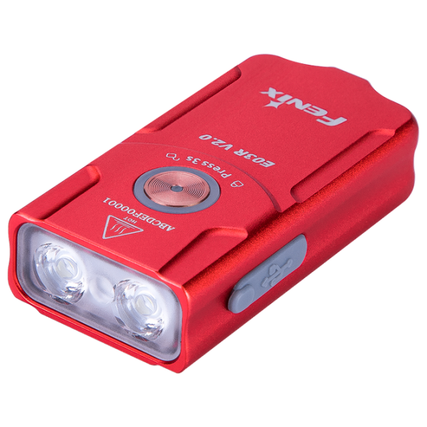 Lanternă Fenix Flashlight E03R V2.0 Red photo 1