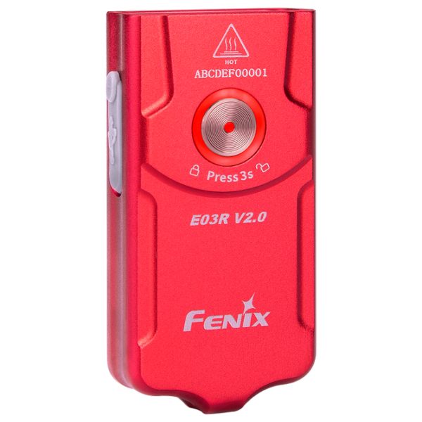 Lanternă Fenix Flashlight E03R V2.0 Red photo 3