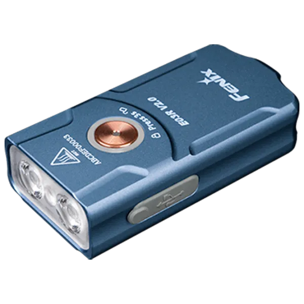 Lanternă Fenix Flashlight E03R V2.0 Blue photo 1