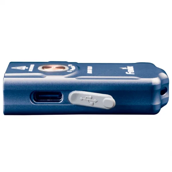 Lanternă Fenix Flashlight E03R V2.0 Blue photo 3