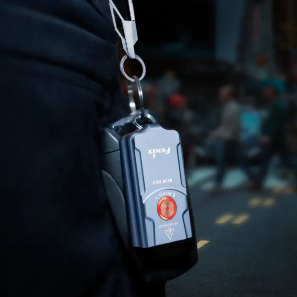 Lanternă Fenix Flashlight E03R V2.0 Blue photo 5