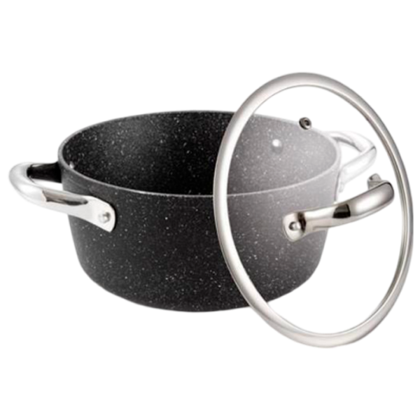 Cratiță Tescoma President Stone 4.5 l Aluminiu/ Black photo 2 Cratiță Tescoma President Stone 4.5 l Aluminiu/ Black photo 2