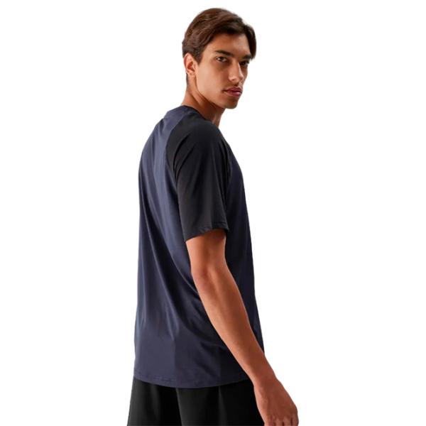Tricou pentru bărbați 4F 4faw23tftsm452 12% elastan/ Blue photo 5