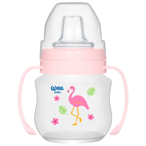 Бутылочка с соломинкой WeeBaby 8690797107536 125 мл Полипропилен/ Разноцветный photo 1