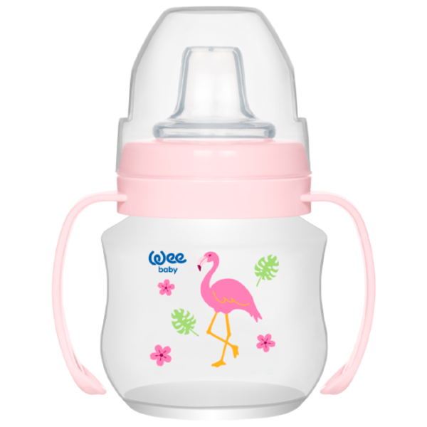 Бутылочка с соломинкой WeeBaby 8690797107536 125 мл Полипропилен/ Разноцветный photo 1