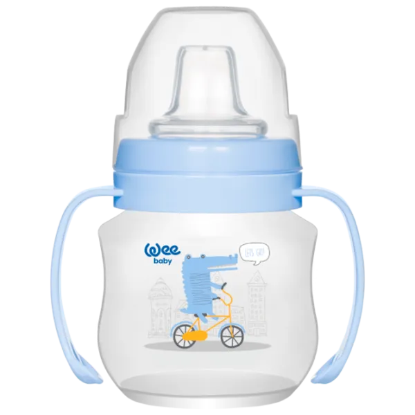 Бутылочка с соломинкой WeeBaby 8690797107536 125 мл Полипропилен/ Разноцветный photo 2