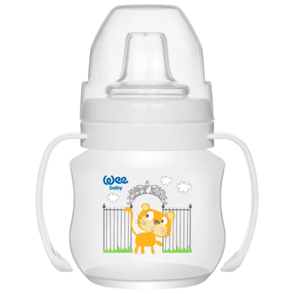 Бутылочка с соломинкой WeeBaby 8690797107536 125 мл Полипропилен/ Разноцветный photo 3