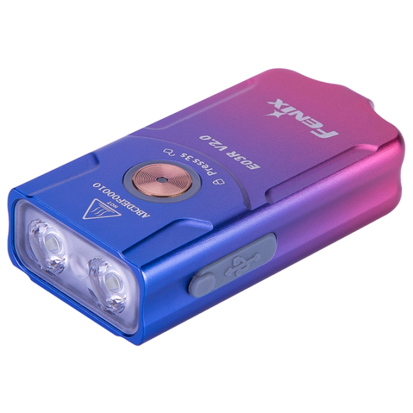 Lanternă Fenix Flashlight E03R V2.0 Nebula photo 1
