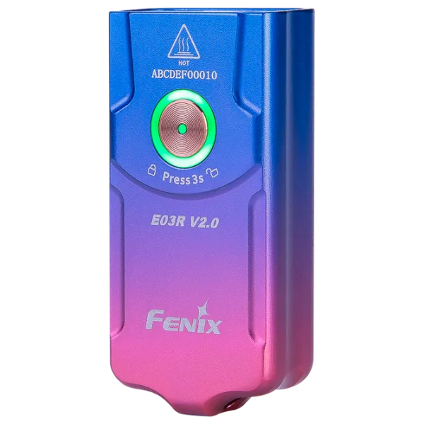 Lanternă Fenix Flashlight E03R V2.0 Nebula photo 3