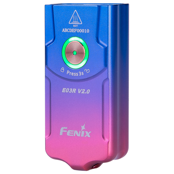 Lanternă Fenix Flashlight E03R V2.0 Nebula photo 3
