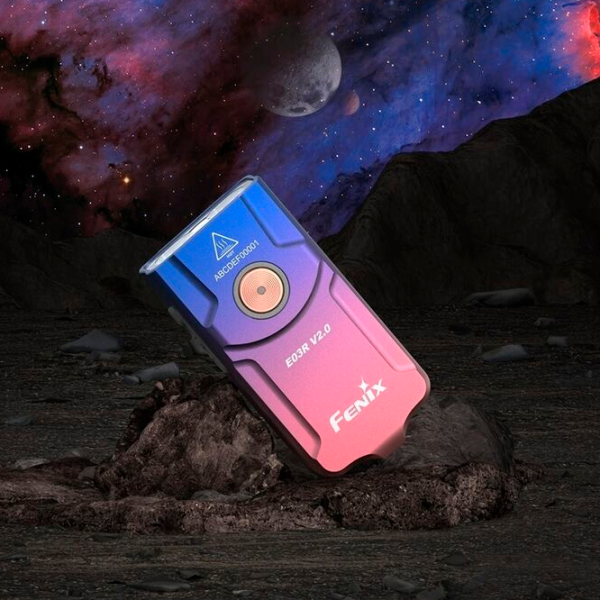 Lanternă Fenix Flashlight E03R V2.0 Nebula photo 4