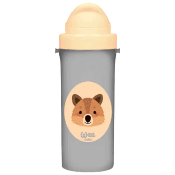 Бутылочка с соломинкой WeeBaby 8690797103958 300 мл 12 месяцев/ Полипропилен/ Разноцветный photo 1