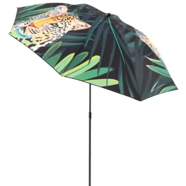 Umbrelă de grădină Jumi Tiger Multicolor Green photo 2