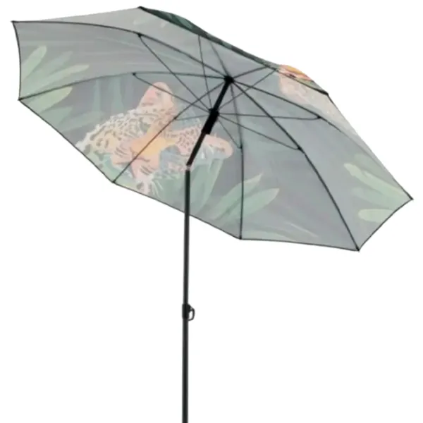 Umbrelă de grădină Jumi Tiger Multicolor Green photo 3