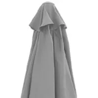 Зонт садовый Jumi OM-710276 Черный Grey photo 4