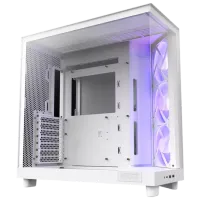 Carcasă NZXT H6 Flow RGB Mid Tower / White photo 2