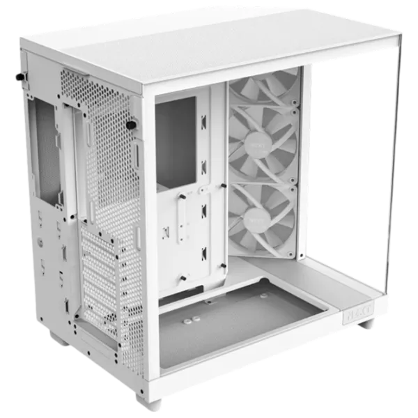 Корпус NZXT H6 Flow RGB Mid Tower / Белый photo 3