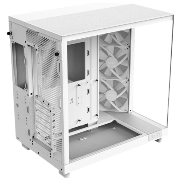Корпус NZXT H6 Flow RGB Mid Tower / Белый photo 3