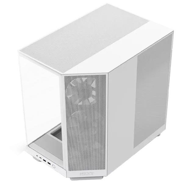 Корпус NZXT H6 Flow RGB Mid Tower / Белый photo 4
