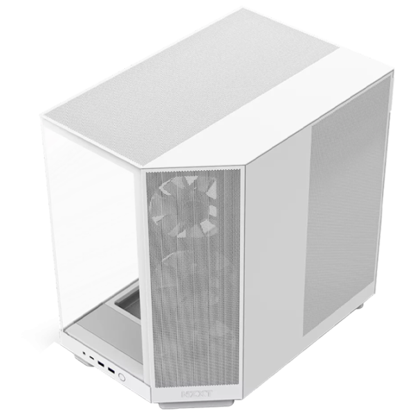 Корпус NZXT H6 Flow RGB Mid Tower / Белый photo 4