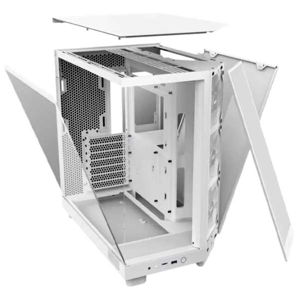 Корпус NZXT H6 Flow RGB Mid Tower / Белый photo 5
