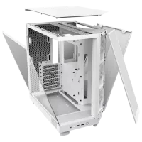 Carcasă NZXT H6 Flow RGB Mid Tower / White photo 5