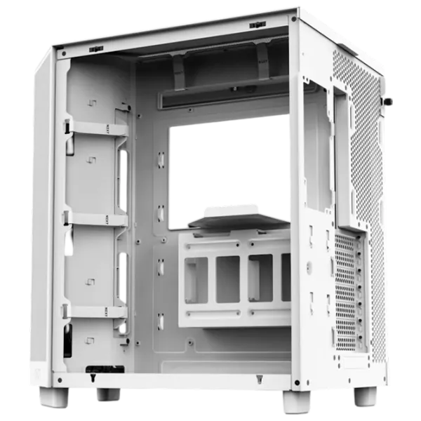 Корпус NZXT H6 Flow RGB Mid Tower / Белый photo 6