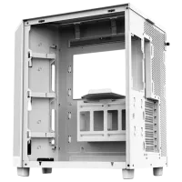 Carcasă NZXT H6 Flow RGB Mid Tower / White photo 6