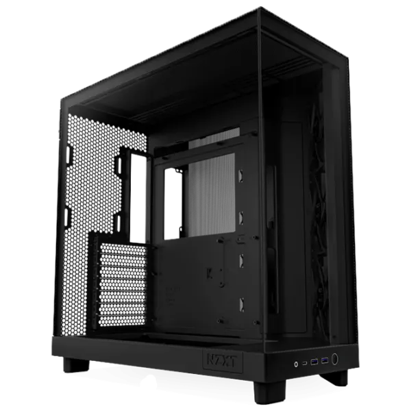 Корпус NZXT H6 Flow RGB Mid Tower / Черный photo 3